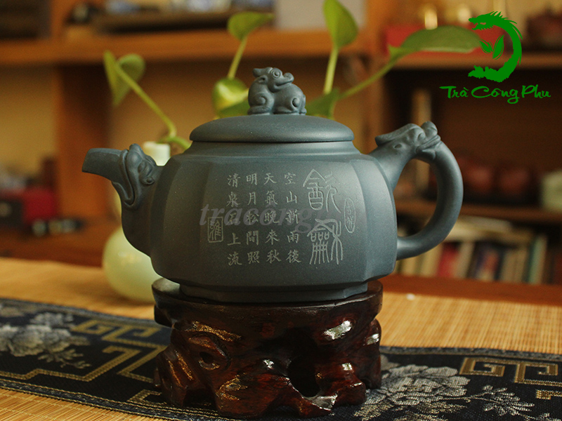 Ấm tử sa Á minh tứ phương ATS1118